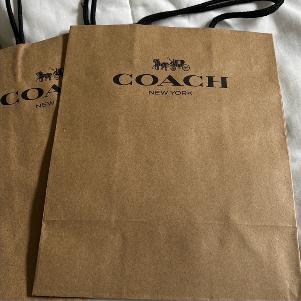 Small coach gift bags and boxes